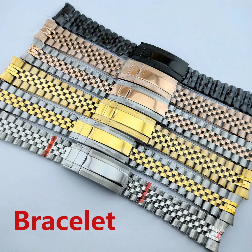 NH35 Case Watch Case Men's Automatic Watch 36mm/39mm Stainless Steel Sapphire Glass Fit NH Series Movement Watch Accessories