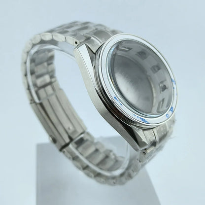 VK63 Chronograph Case VK63 quartz VK63 Watch Case fit 32.5mm dial stainless steel case Men's Case Accessories