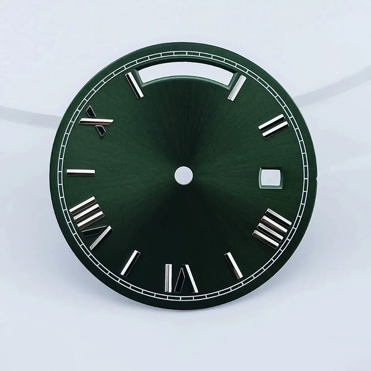 Miyota8285 dial 31mm Custom logo Green luminous Dial watch dial suitable for Miyota8285 movement watch accessories repair tools