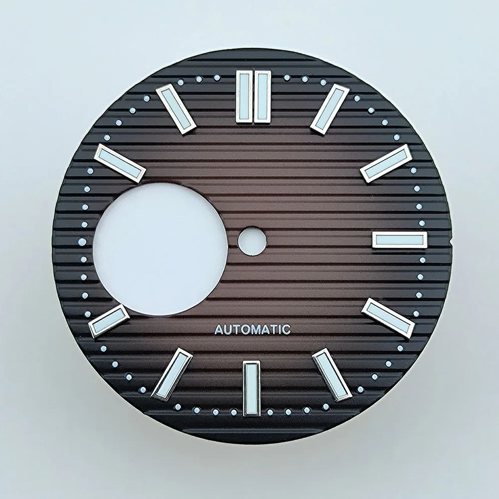 NH38 dial Custom Logo Dial 29.8mm green luminous suitable for NH38 movement watch accessories repair tools