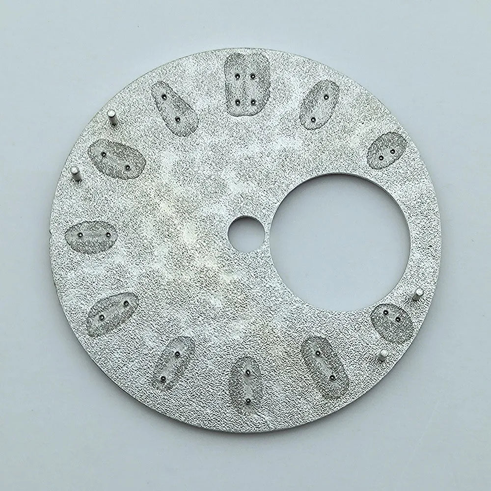 NH38 dial Custom logo watch dial Green luminous 28.5mm suitable for NH38movement watch accessories repair tool