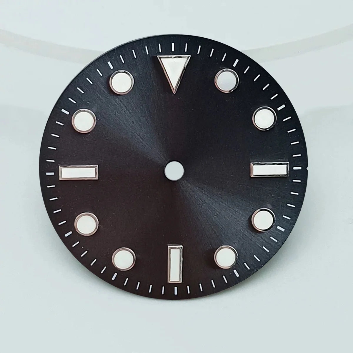 28.5mm dial diameter NH35/NH36 movement luminous dial with single calendar watch accessories customizable dial DIY logo