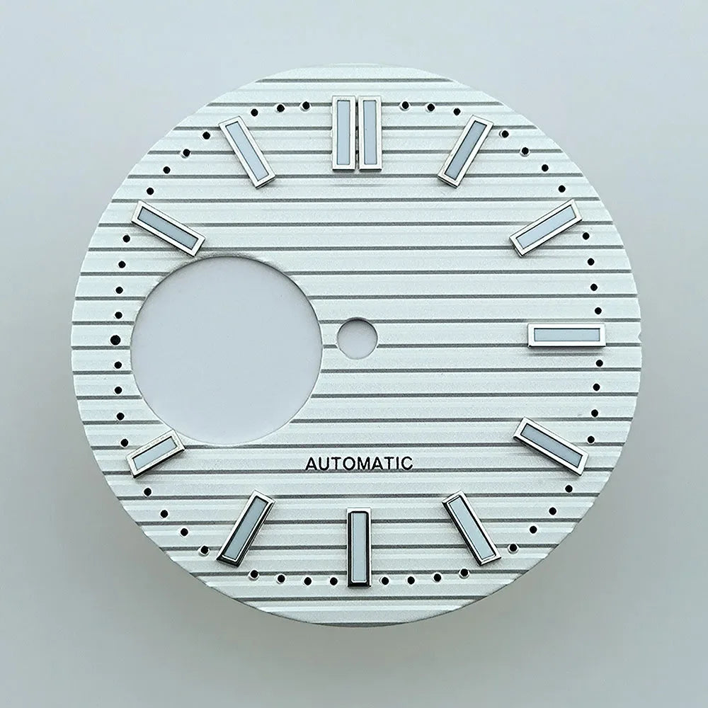 NH38 dial Custom Logo Dial 29.8mm green luminous suitable for NH38 movement watch accessories repair tools