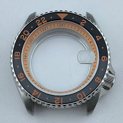 NH34 Case NH35 Case Men's Watch Case Automatic Mechanical Waterproof Fit NH35/34/36 Movement Fit 28.5mm Dial Watch Accessories