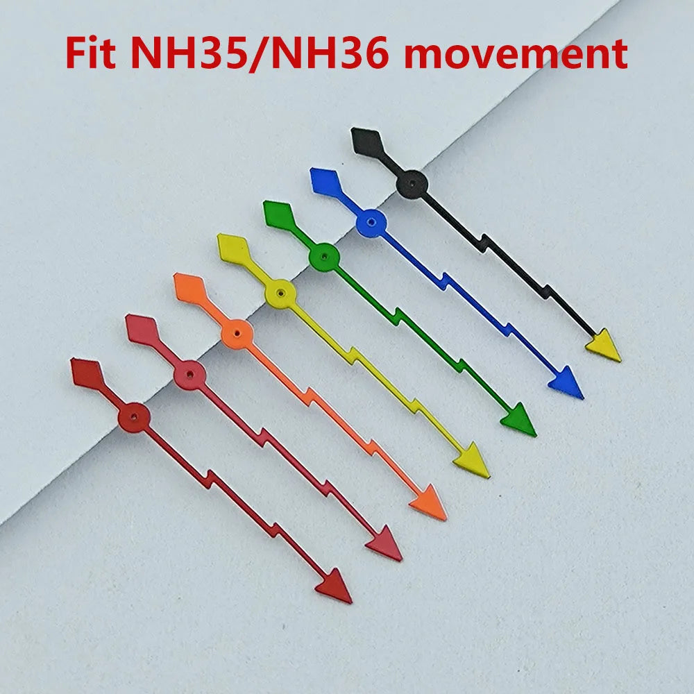 NH35/NH36 hands Second hand Watch hands No luminous Fit NH35/NH36 movement watch accessories watches repair tools