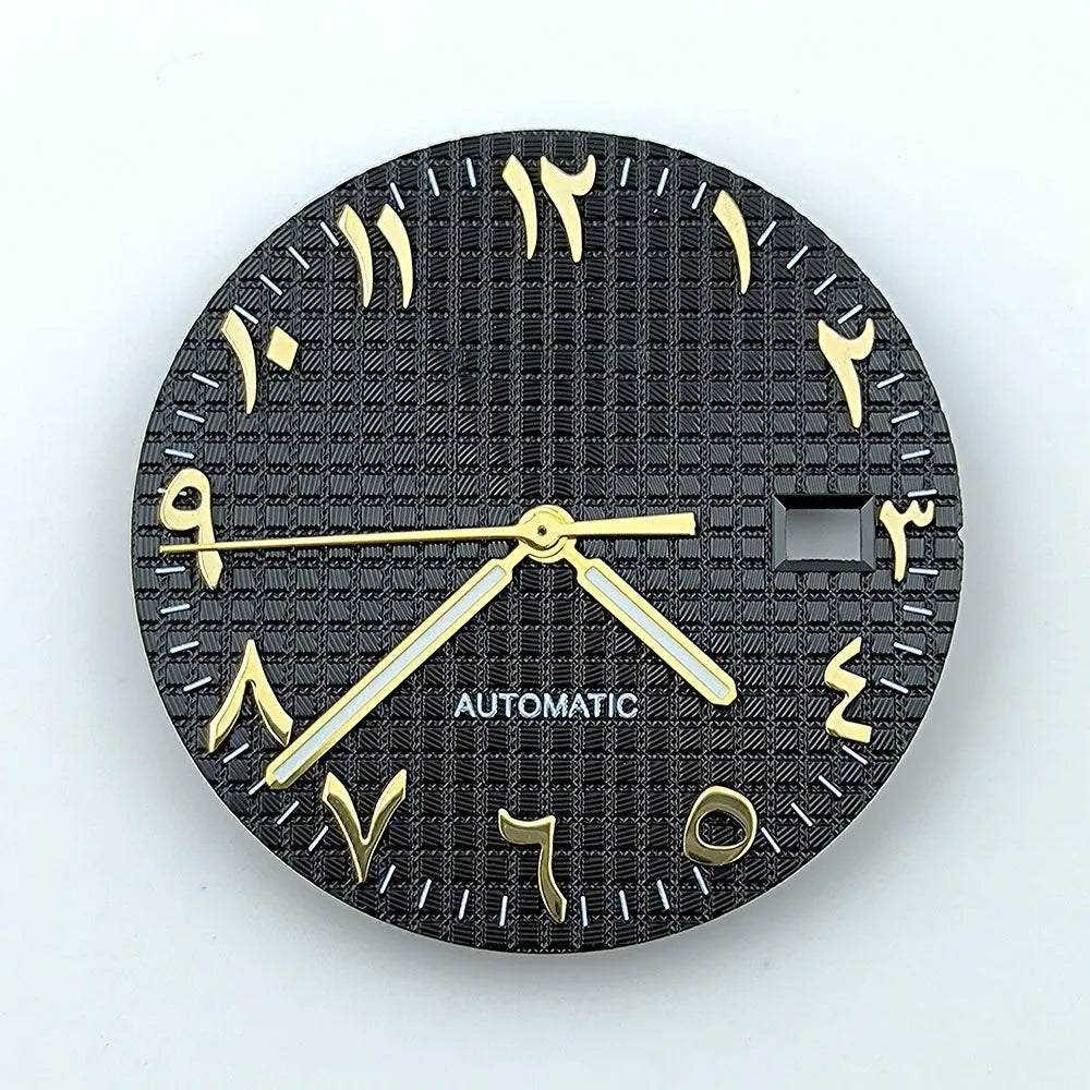 NH35 dial watch dial Arabic numerals Dial 31.8mm No luminous fit NH35/NH36 movement watch accessories repair tools