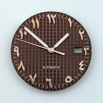 NH35 dial watch dial Arabic numerals Dial 31.8mm No luminous fit NH35/NH36 movement watch accessories repair tools