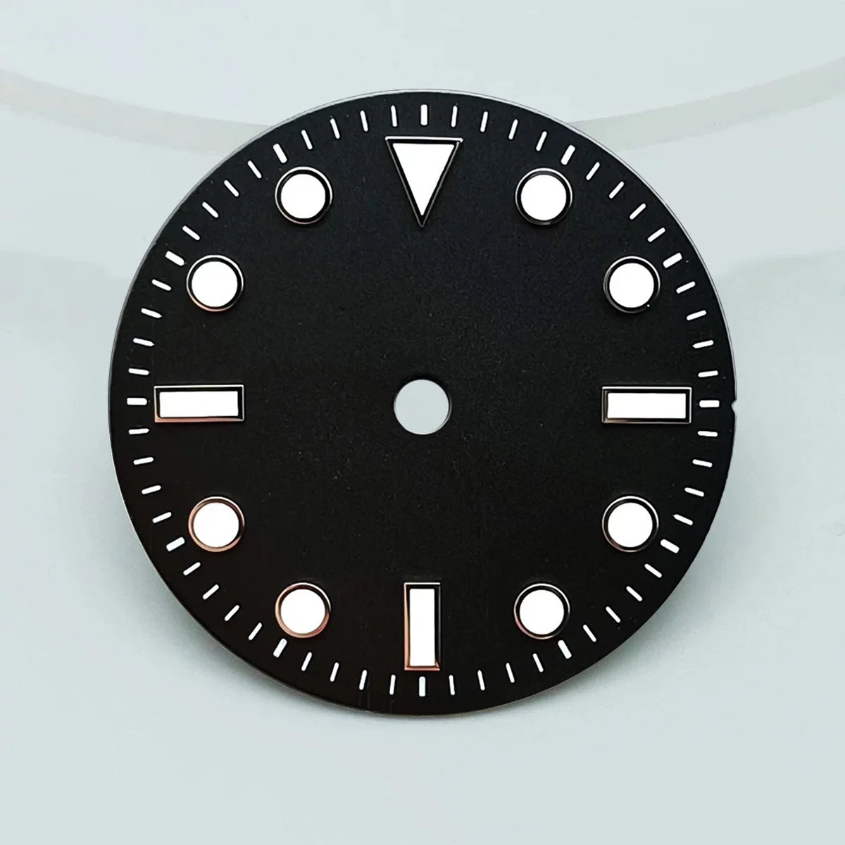 28.5mm dial diameter NH35/NH36 movement luminous dial with single calendar watch accessories customizable dial DIY logo