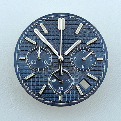 VK63 dial 31.8mm No Logo Dial Panda Dial Green luminous Dial fit VK63 movement watch accessories repair tools