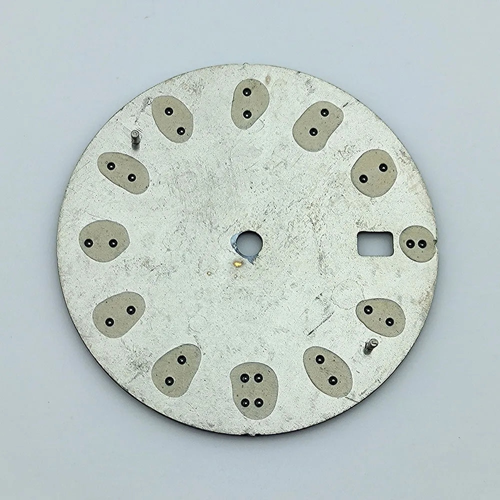 NH35 dial No Logo music Dial 31.7mm Green luminous fit NH35/NH36 movement watch accessories repair tools