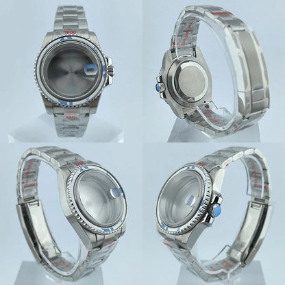 NH34/NH35 case watch case High quality automatic mechanical sapphire glass men watch for NH34/NH35 movement repair tool