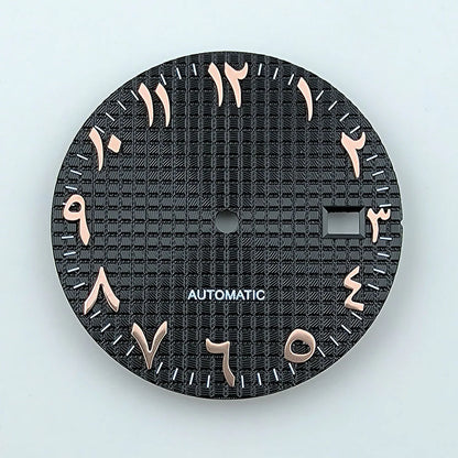 NH35 dial watch dial Arabic numerals Dial 31.8mm No luminous fit NH35/NH36 movement watch accessories repair tools