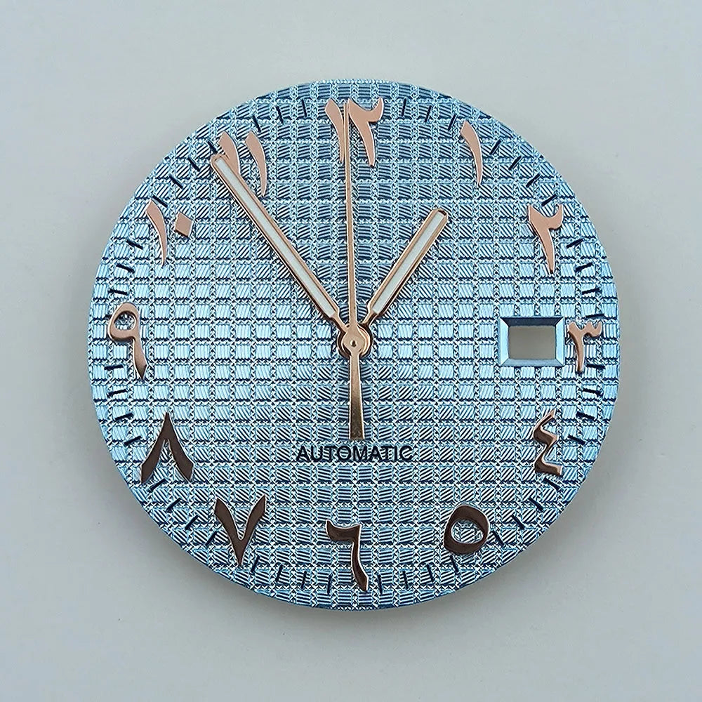 NH35 dial watch dial Arabic numerals Dial 31.8mm No luminous fit NH35/NH36 movement watch accessories repair tools