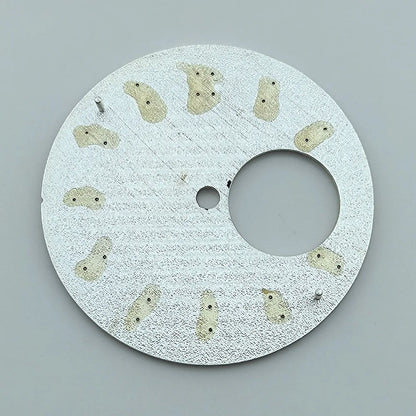 NH38 dial Custom Logo Dial 29.8mm green luminous suitable for NH38 movement watch accessories repair tools