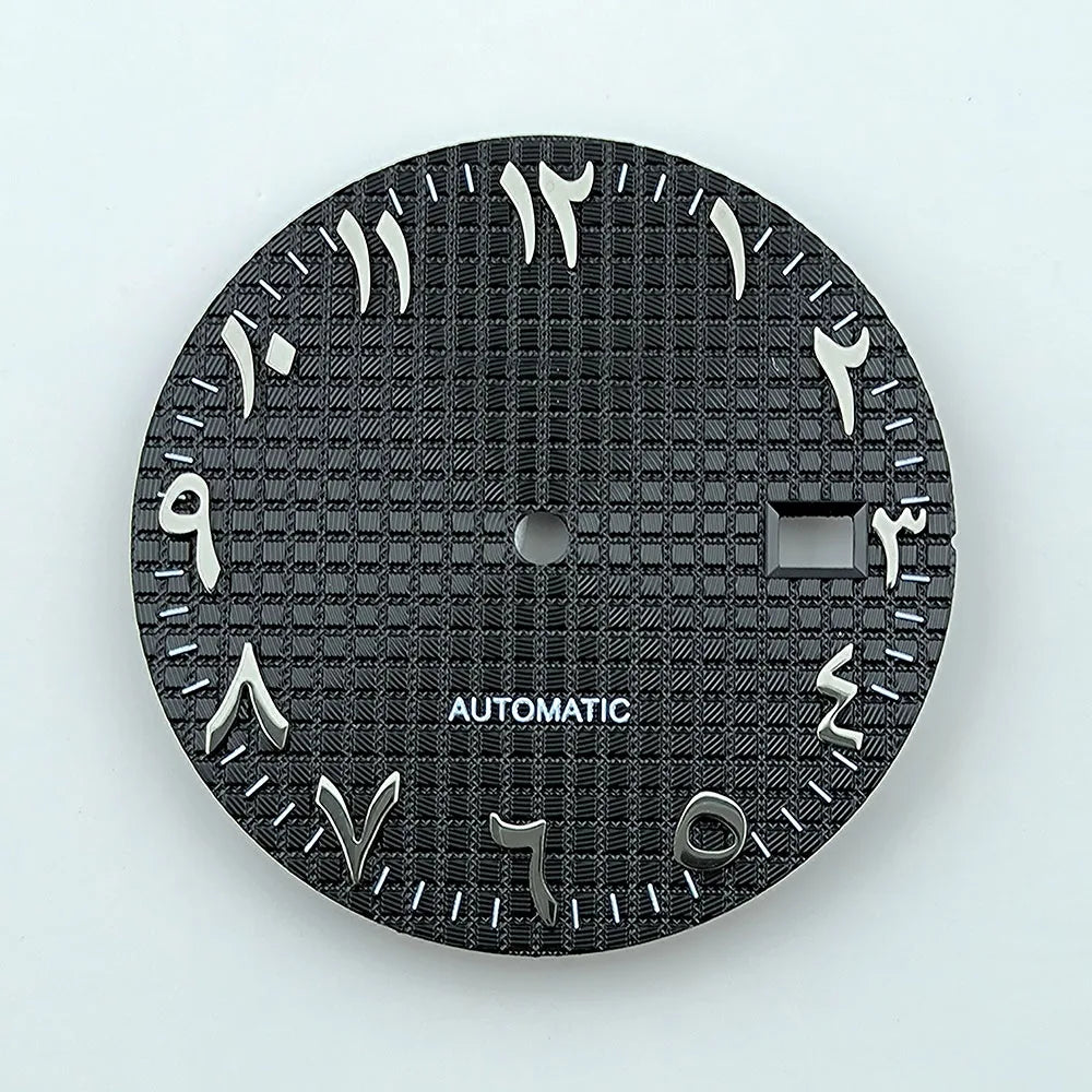 NH35 dial watch dial Arabic numerals Dial 31.8mm No luminous fit NH35/NH36 movement watch accessories repair tools