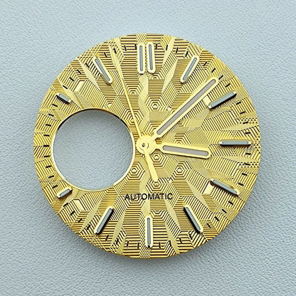 NH38 dial Custom Logo 28.5mm watch dial green luminous dial Suitable for NH38 movement watch accessories Watch repair tools