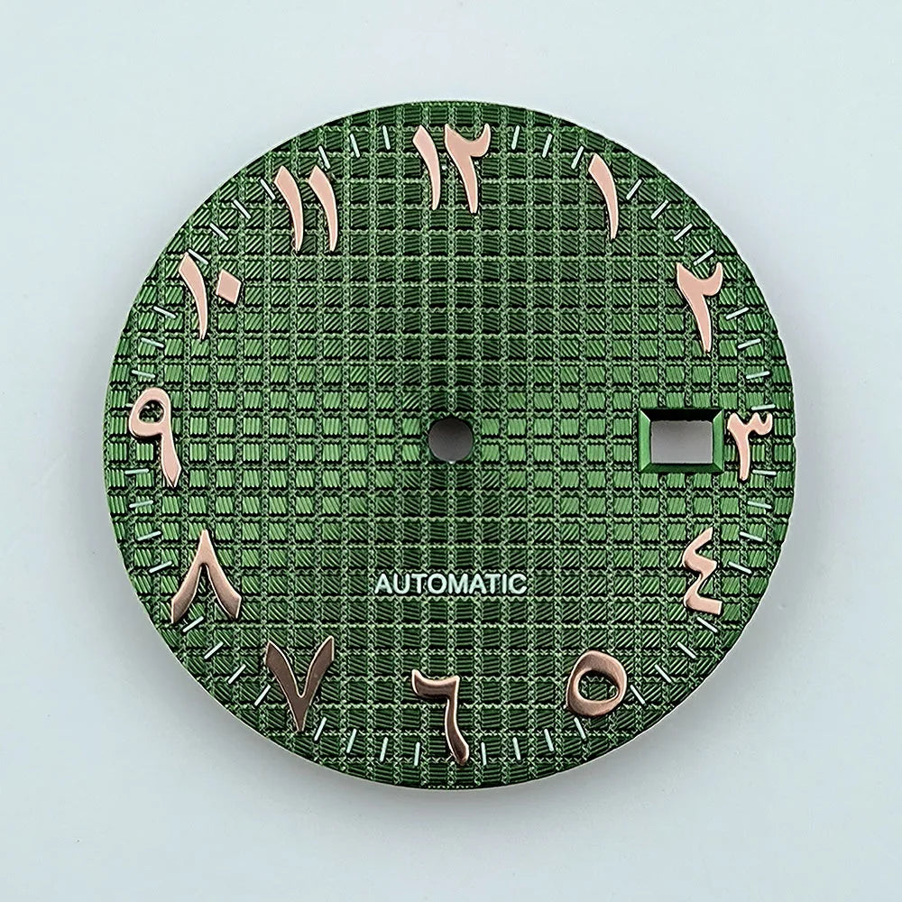 NH35 dial watch dial Arabic numerals Dial 31.8mm No luminous fit NH35/NH36 movement watch accessories repair tools