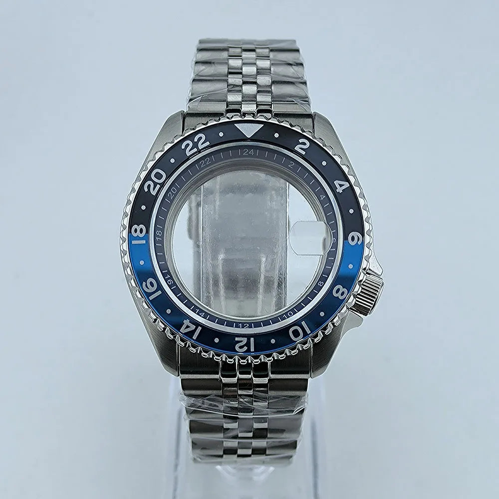 NH34 Case NH35 Case Men's Watch Case Automatic Mechanical Waterproof Fit NH35/34/36 Movement Fit 28.5mm Dial Watch Accessories