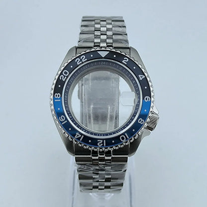 NH34 Case NH35 Case Men's Watch Case Automatic Mechanical Waterproof Fit NH35/34/36 Movement Fit 28.5mm Dial Watch Accessories