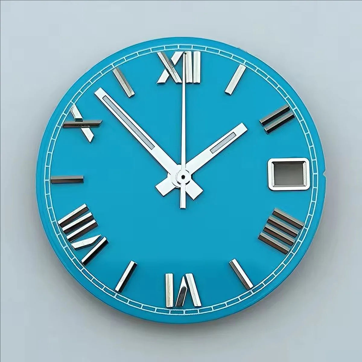 NH35 dial watch dial Custom logo 28.5mm Roman numerals dial No luminous fit NH35/NH36 movement watch accessories repair tools