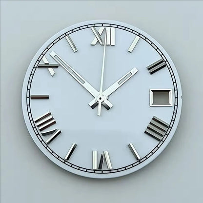 NH35 dial watch dial Custom logo 28.5mm Roman numerals dial No luminous fit NH35/NH36 movement watch accessories repair tools