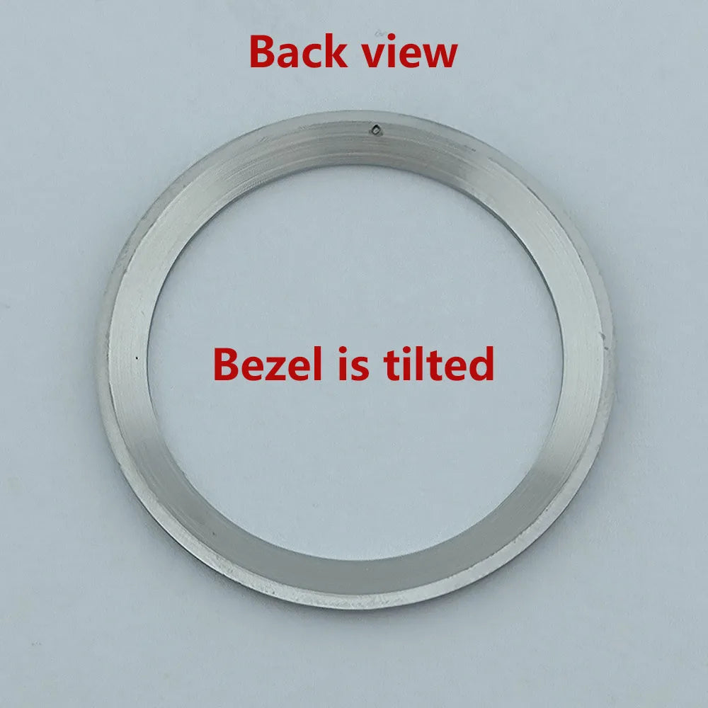 38mm ceramic High quality insert bezel Blue luminous watch insert bezel for 40mm case watch accessory repair tools