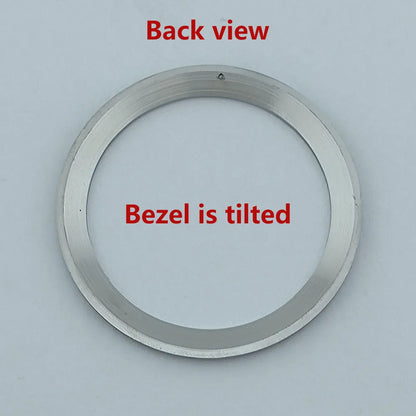 38mm ceramic High quality insert bezel Blue luminous watch insert bezel for 40mm case watch accessory repair tools