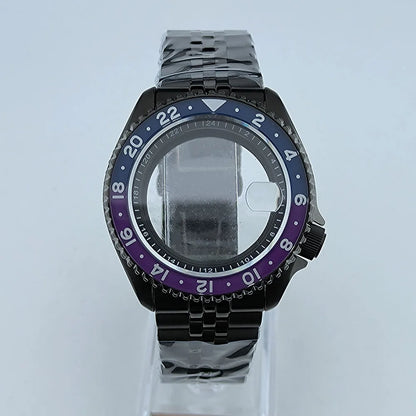 NH34 Case NH35 Case Men's Watch Case Automatic Mechanical Waterproof Fit NH35/34/36 Movement Fit 28.5mm Dial Watch Accessories