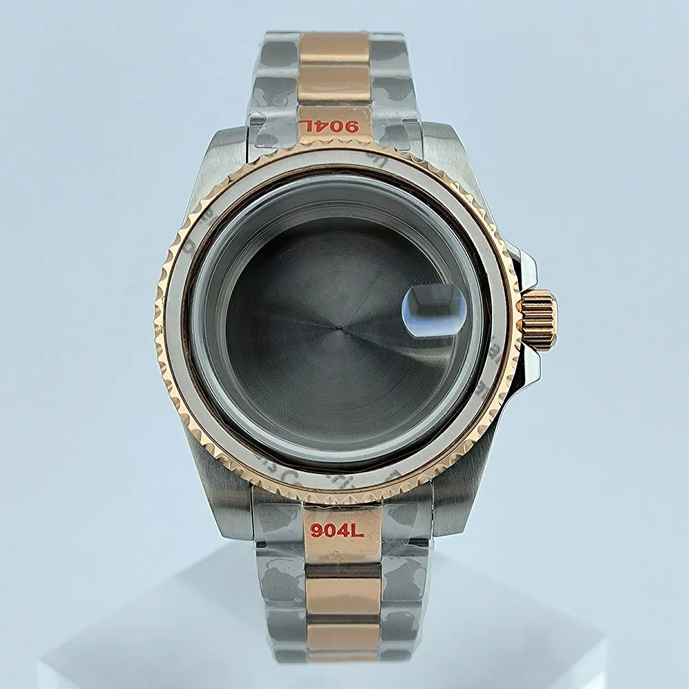 NH34/NH35 case watch case High quality automatic mechanical sapphire glass men watch for NH34/NH35 movement repair tool