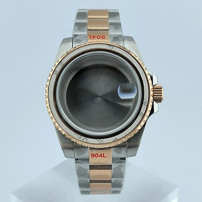 NH34/NH35 case watch case High quality automatic mechanical sapphire glass men watch for NH34/NH35 movement repair tool