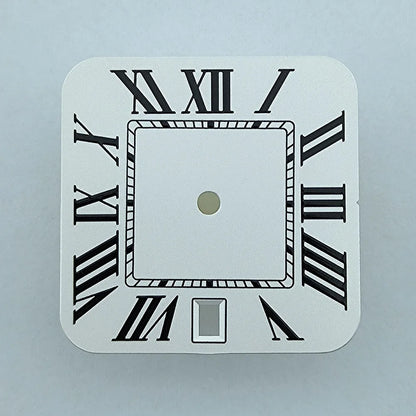 NH35 dial watch dial square dial Roman numeral NH35 date at 6 o'clock dial men's fit NH35 movement watch accessories