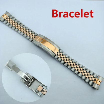 VK63 case Stainless steel high quality Watch case men's chronograph quartz watch suitable for VK63 movement watch accessories