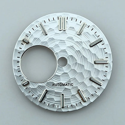 NH38 dial Custom logo watch dial Green luminous 28.5mm suitable for NH38movement watch accessories repair tool
