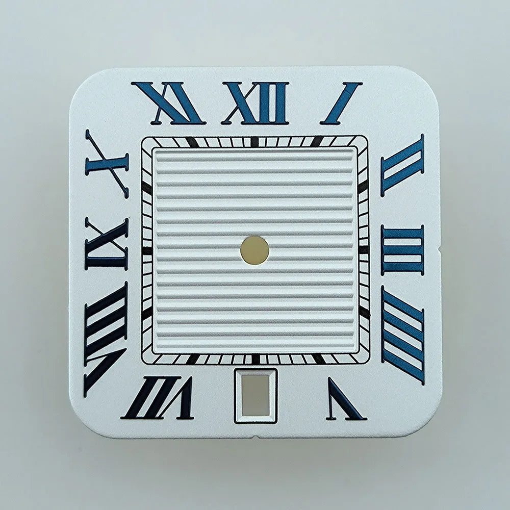 Watch dial NH35 Dial Custom Logo Square Dial Roma/Arabic Numeral Dial Square dial fit NH35 date at 6 o'clock movement Watch
