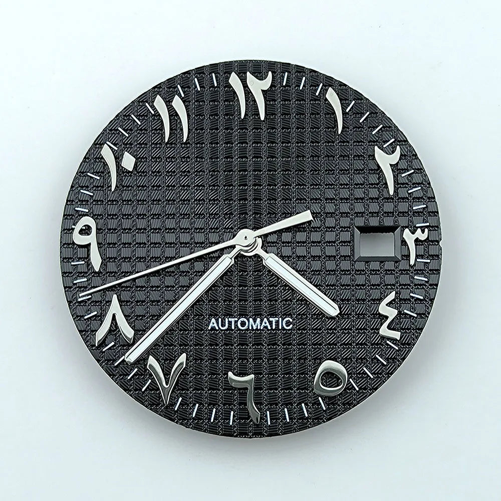 NH35 dial watch dial Arabic numerals Dial 31.8mm No luminous fit NH35/NH36 movement watch accessories repair tools
