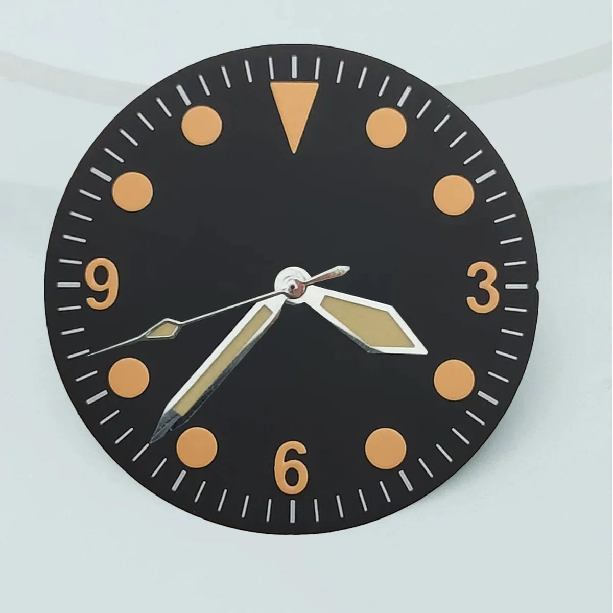 NH35 dial NH36 dial 28.5mm retro dial green luminous dial, suitable for repairing NH35 NH36 movement watch accessories tools