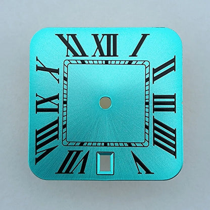 NH35 dial watch dial square dial Roman numeral NH35 date at 6 o'clock dial men's fit NH35 movement watch accessories