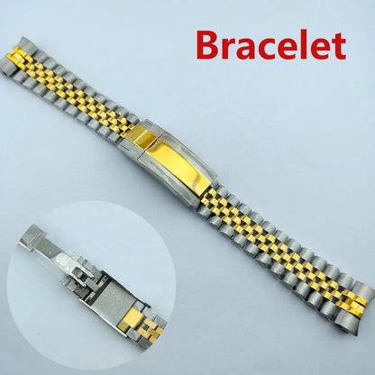 VK63 case Stainless steel high quality Watch case men's chronograph quartz watch suitable for VK63 movement watch accessories