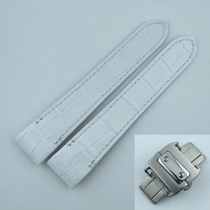 38mm NH35 Watch case Square Dial Roma Dial Watch Case Folding Buckle Square Case Leather strap fit NH35 movement
