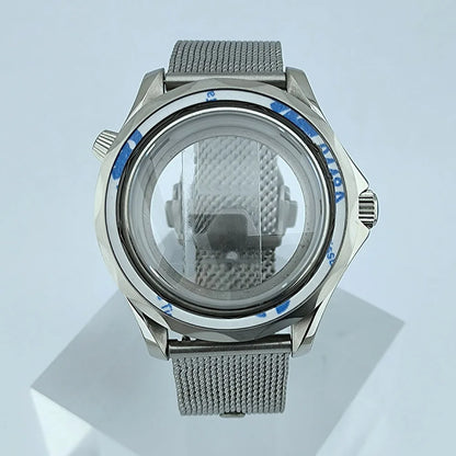 NH35 Case Watch Case Stainless Sapphire Glass Case Men's watch Automatic Mechanical Waterproof Fit NH35/NH36 Movement