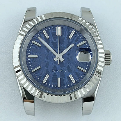 NH35 Case Watch Case Men's Automatic Watch 36mm/39mm Stainless Steel Sapphire Glass Fit NH Series Movement Watch Accessories