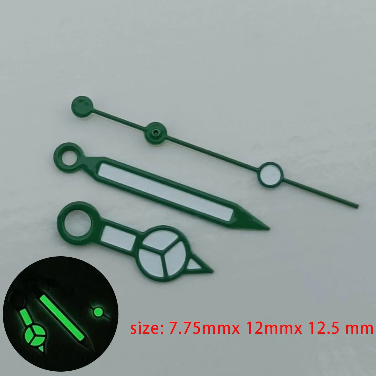Watch hands NH35/36 hands Green luminous watch accessories watch pointer Repair tools