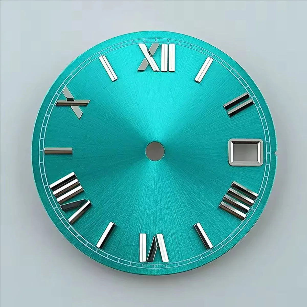 NH35 dial watch dial Custom logo 28.5mm Roman numerals dial No luminous fit NH35/NH36 movement watch accessories repair tools