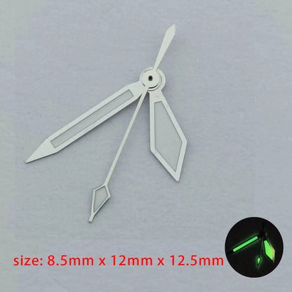 NH35 Hands Watch Hands Suitable nh35/36 7S26 4R35 4R36 Movement Green Luminous Watches Pointe