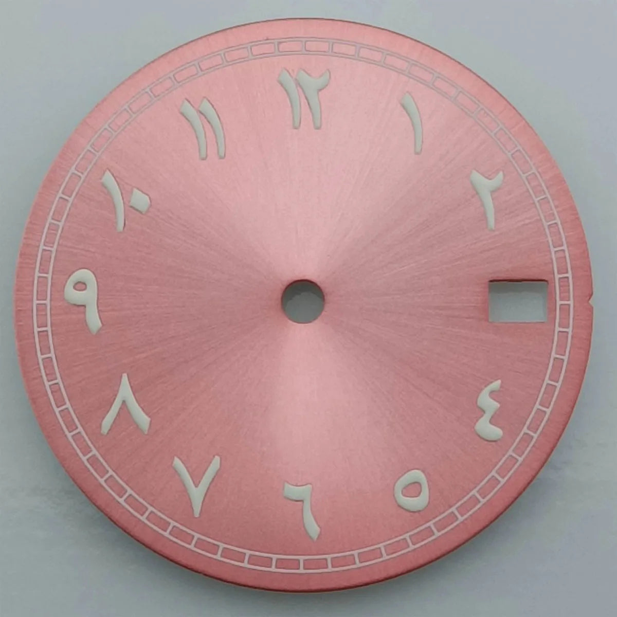 NH35 dial Arabic numeral green luminous dial watch dial suitable for NH35 NH36 movement watch accessories watch repair tools