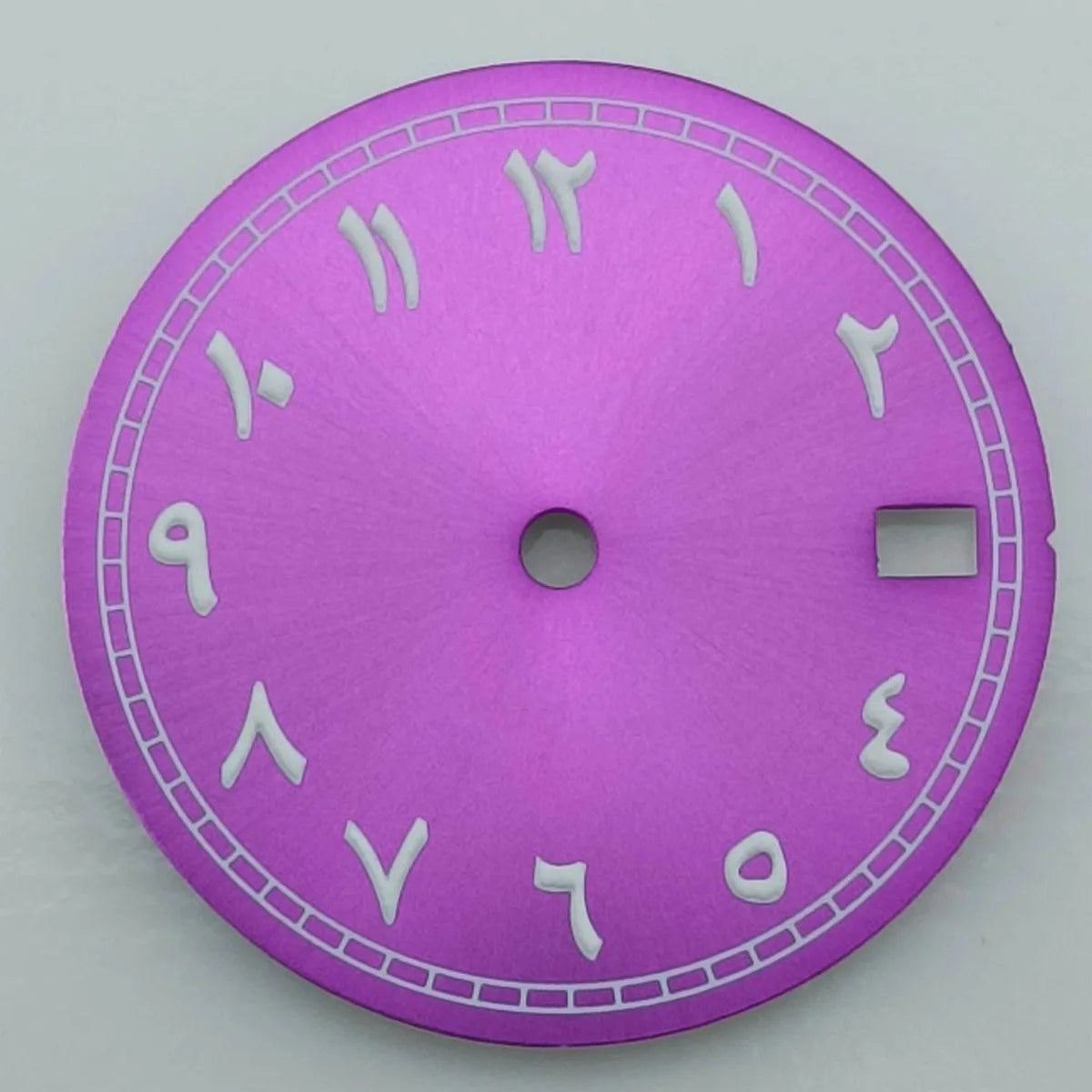 NH35 dial Arabic numeral green luminous dial watch dial suitable for NH35 NH36 movement watch accessories watch repair tools