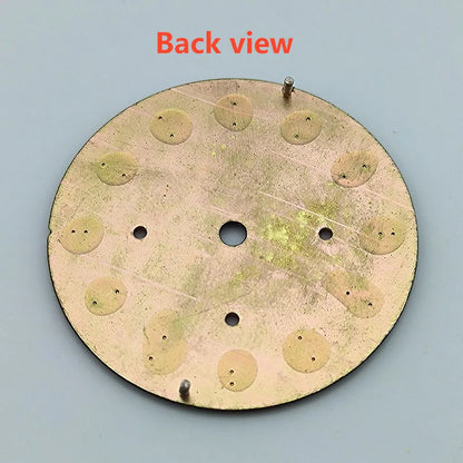 NEW VK63 chronograph dial Custom logo Arabic numeral panda dial 29mm green glowing fit VK63 quartz movement watch Repair tools