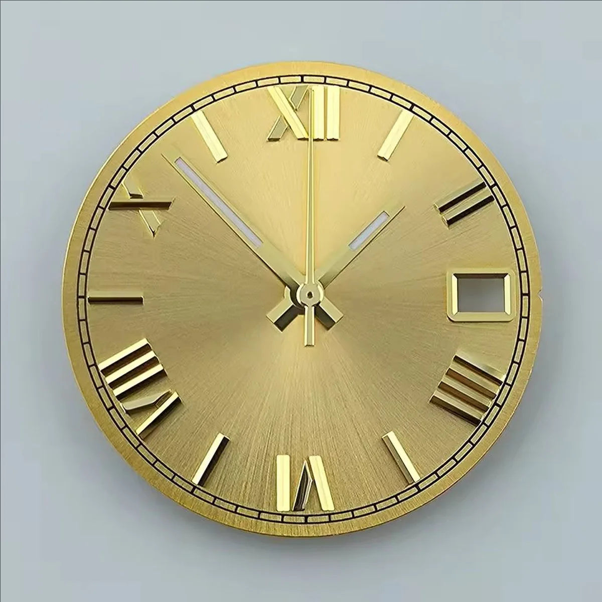 NH35 dial watch dial Custom logo 28.5mm Roman numerals dial No luminous fit NH35/NH36 movement watch accessories repair tools