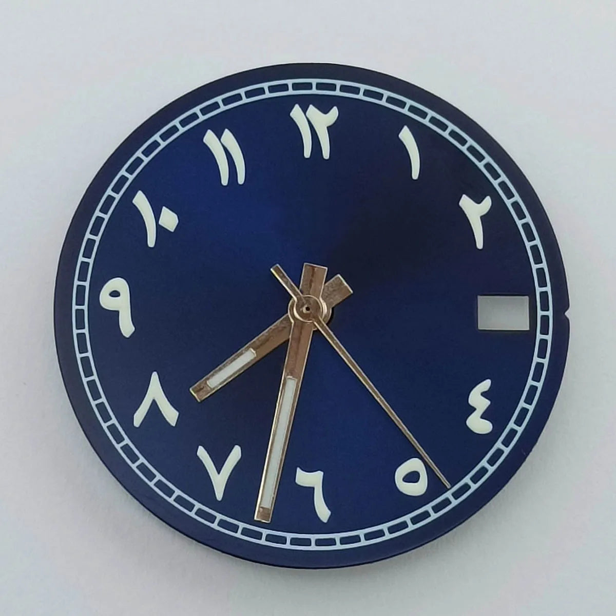 NH35 dial Arabic numeral green luminous dial watch dial suitable for NH35 NH36 movement watch accessories watch repair tools