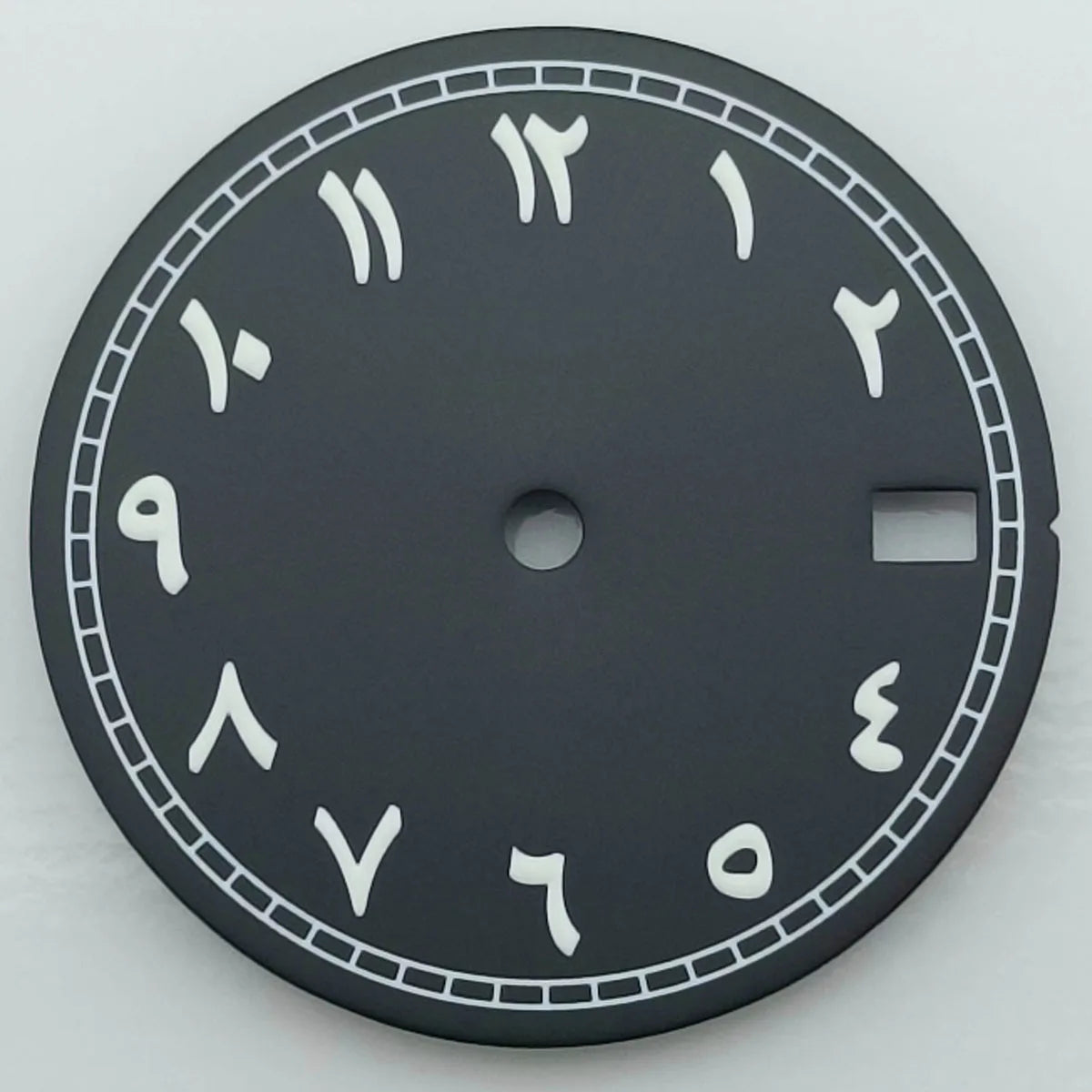 NH35 dial Arabic numeral green luminous dial watch dial suitable for NH35 NH36 movement watch accessories watch repair tools
